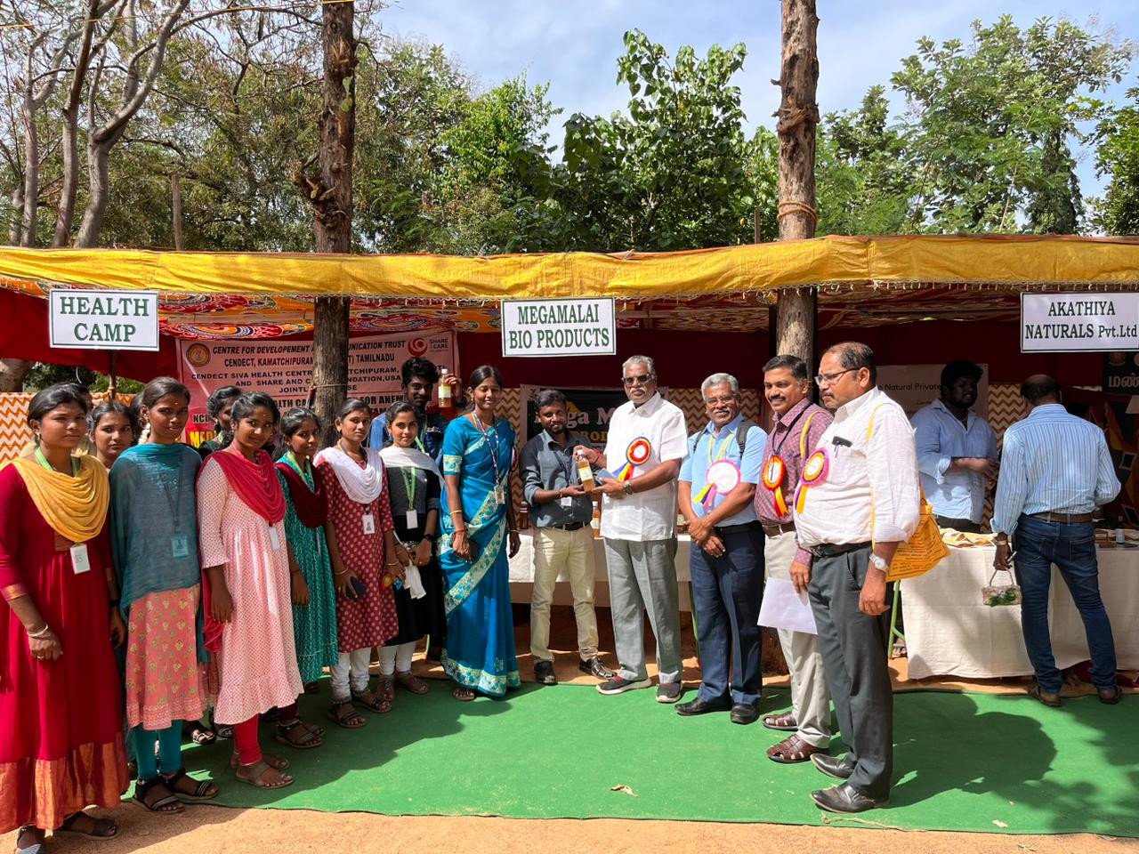 2023-24 BOTANY Visits to CENDECT ICAR-KVK Campus, Kamachipuram