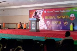 gallery - drcpalanivelrajan-assistant-professor-department-of-english-acted-as-chief-guest-for-cultural-artistry-fest-19-organised-by-velammal-matric-higher-secondary-school-theni-on-02042019 - 13