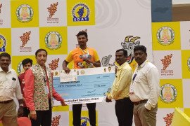 gallery - m-ajaykumar-wins-third-prize-in-cm-trophy-state-level-badminton-tournament-2024-2025 - 5