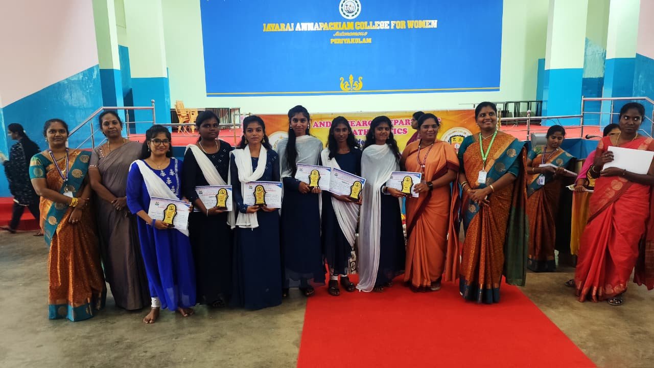 PG Mathematics Students Win Prizes at JACMAT FEST 2026