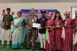 gallery - inter-college-art-festival-competitions-students-win-the-overall-trophy- - 5