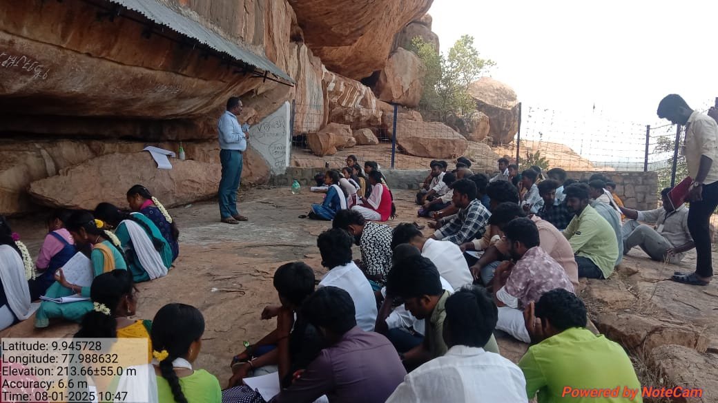One day Feild work for Tamil Department Students (தமிழ்த்துறை மாணவர்களுக்கான ஒருநாள் நேரடிக் களாய்வுப் பயிற்சி)