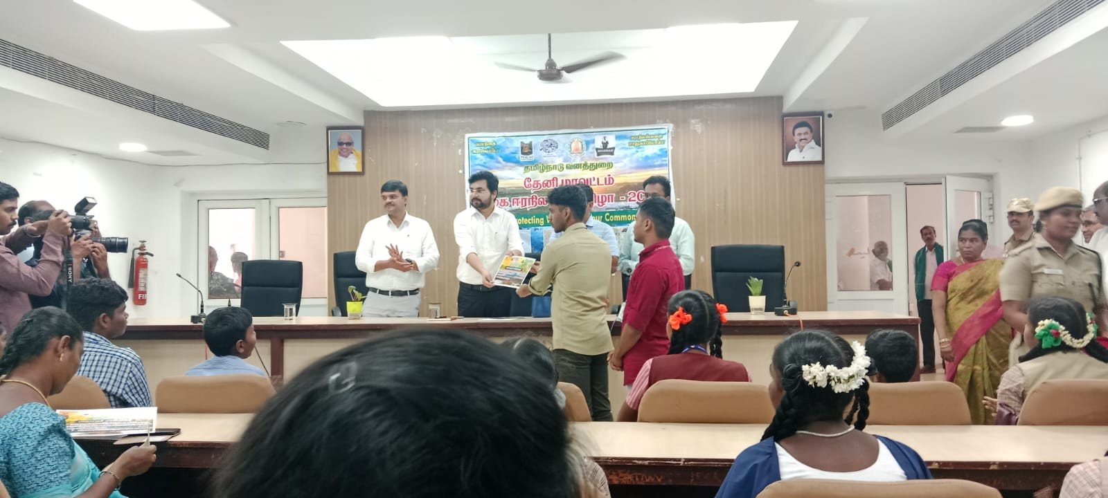 Students Excel in District-Level Quiz Competition - 2025 - - P.Heru Mano Vishva  and R. Abinanthan