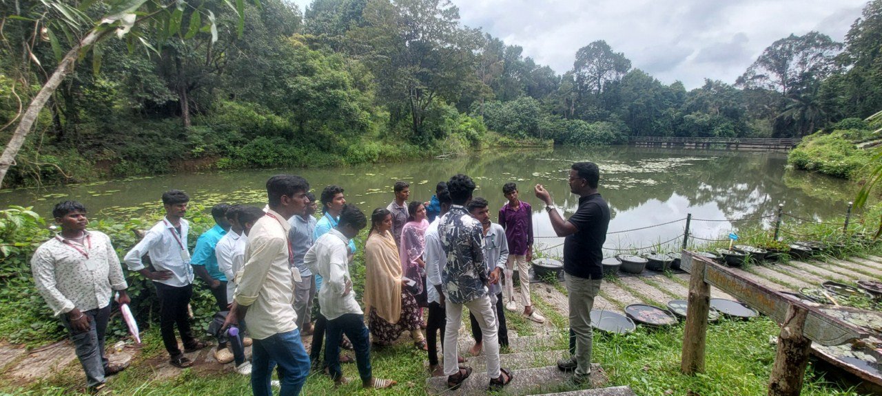 one day Industrial Visit to Jawaharlal Nehru Tropical Botanic Garden and Research Institute, Palode, Trivandrum