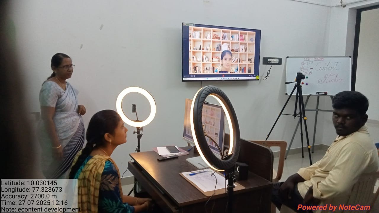 Training Programme on "Design Your Own Learning: E-Content Development for the Next Gen"