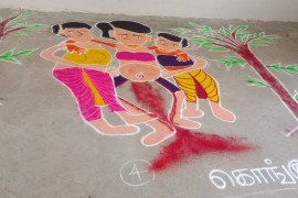 gallery - inter-college-art-festival-competitions-students-win-the-overall-trophy- - 11