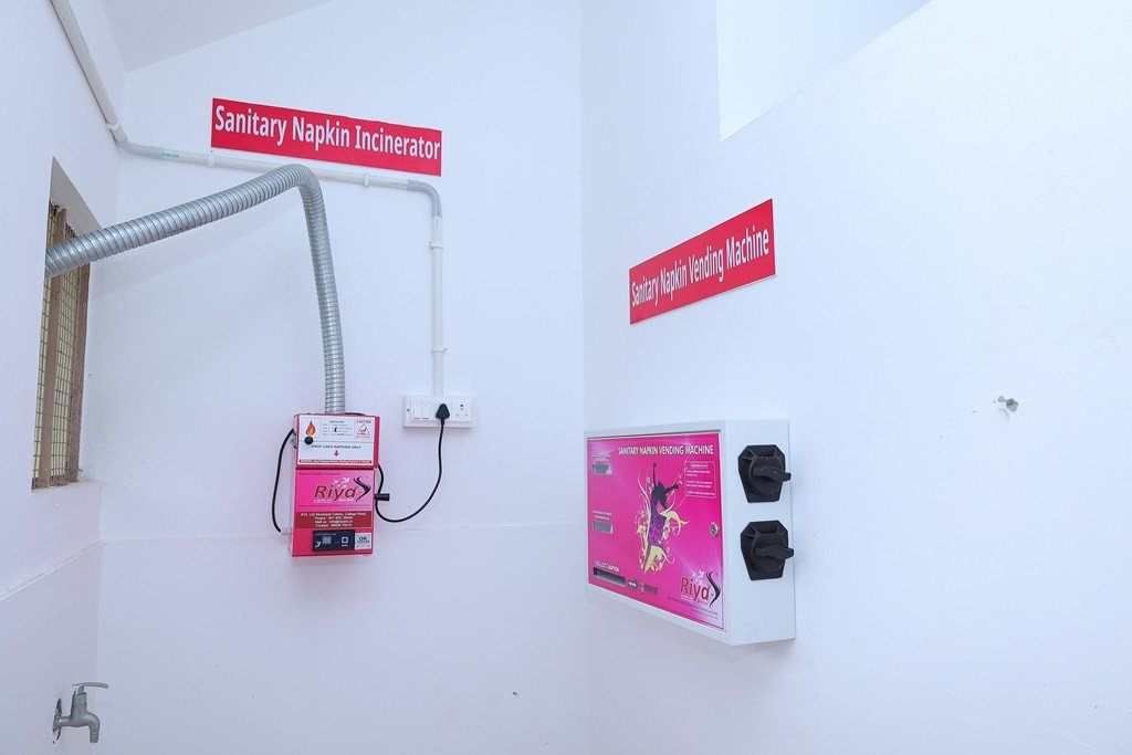 Sanitary napkin vending machine